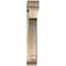 Ekena Millwork Imperial Traditional Rough Sawn Bracket w/ Offset Brace, Douglas Fir, 8"W x 36"D x 48"H BKT0806X36X48IMP01RDF - alternate 4